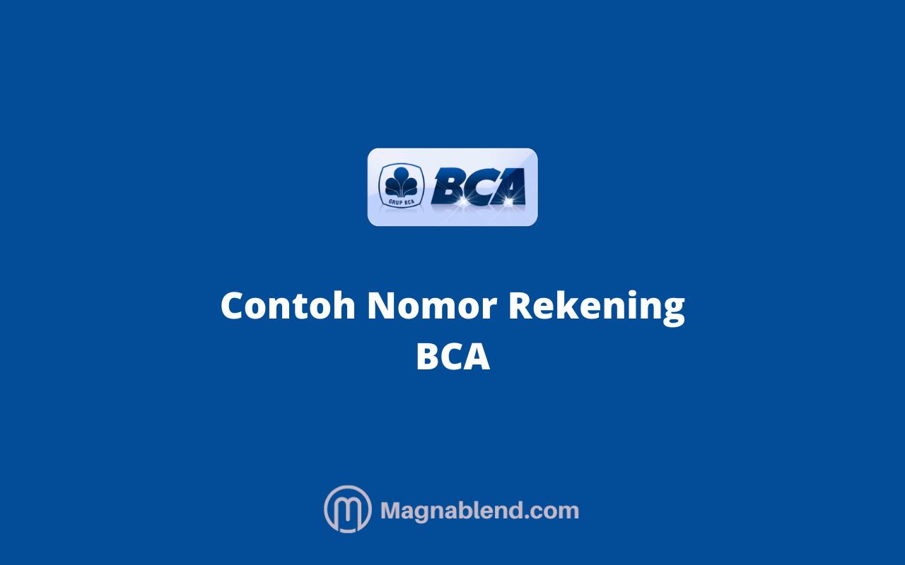 Contoh No Rekening BCA Xpresi dan Cara Mengeceknya